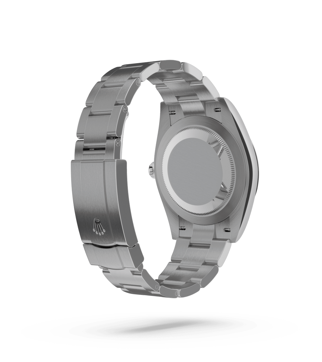 오이스터스틸 소재의 롤렉스 OYSTER PERPETUAL, M124300-0002 - 그리니치