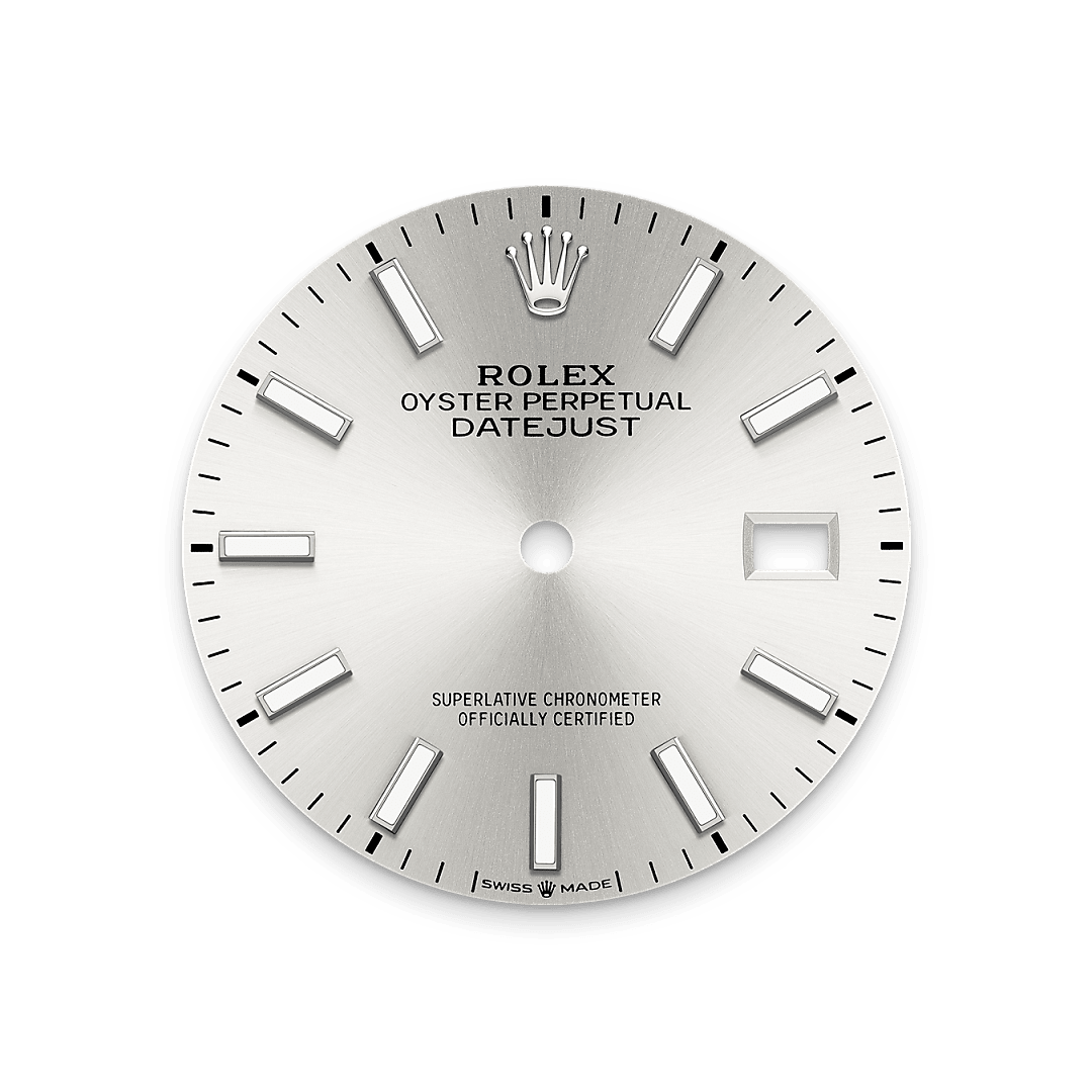 rolex Datejust 36 dial in Oystersteel, M126200-0002 - Greenwich