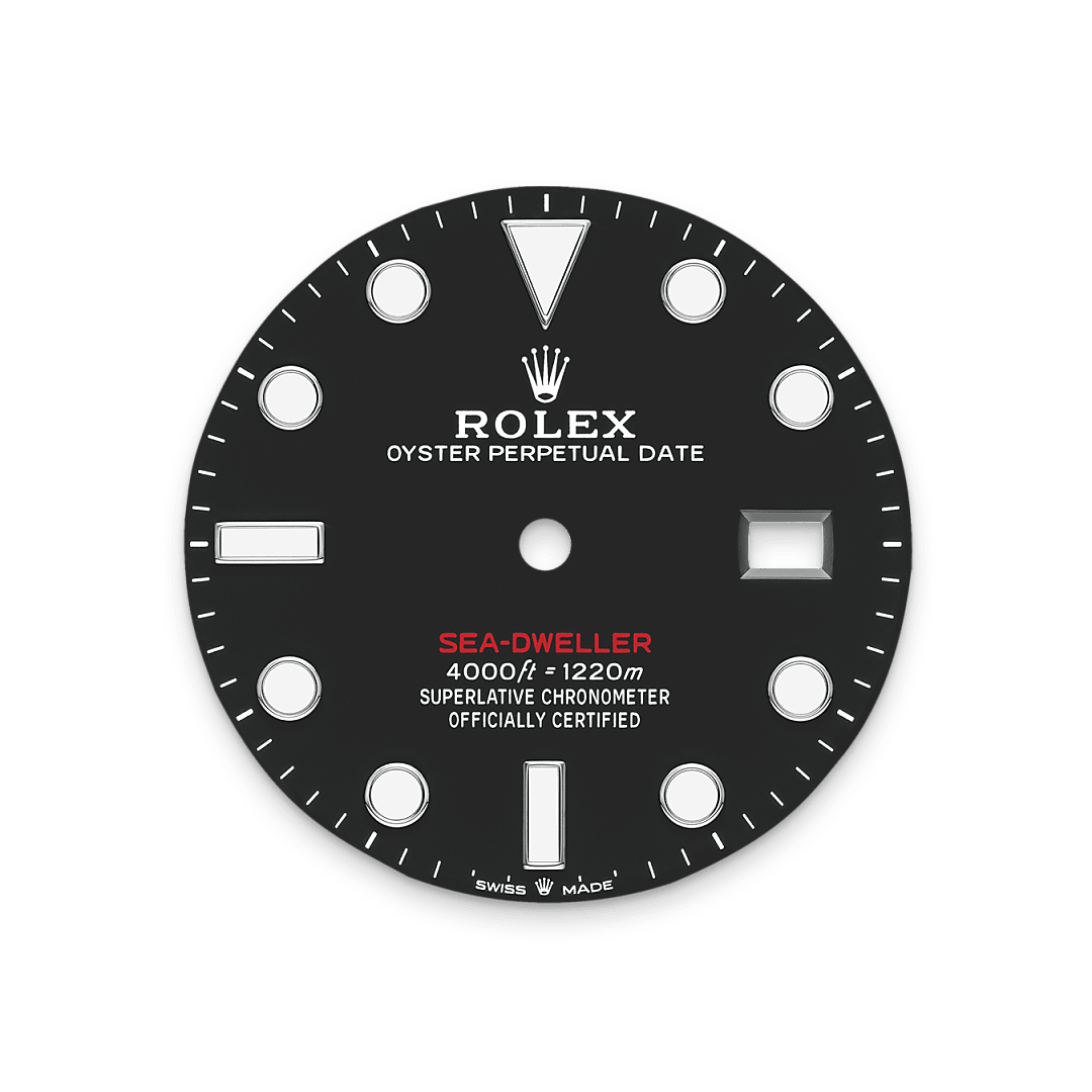 rolex Sea-Dweller dial in Oystersteel, M126600-0002 - Greenwich