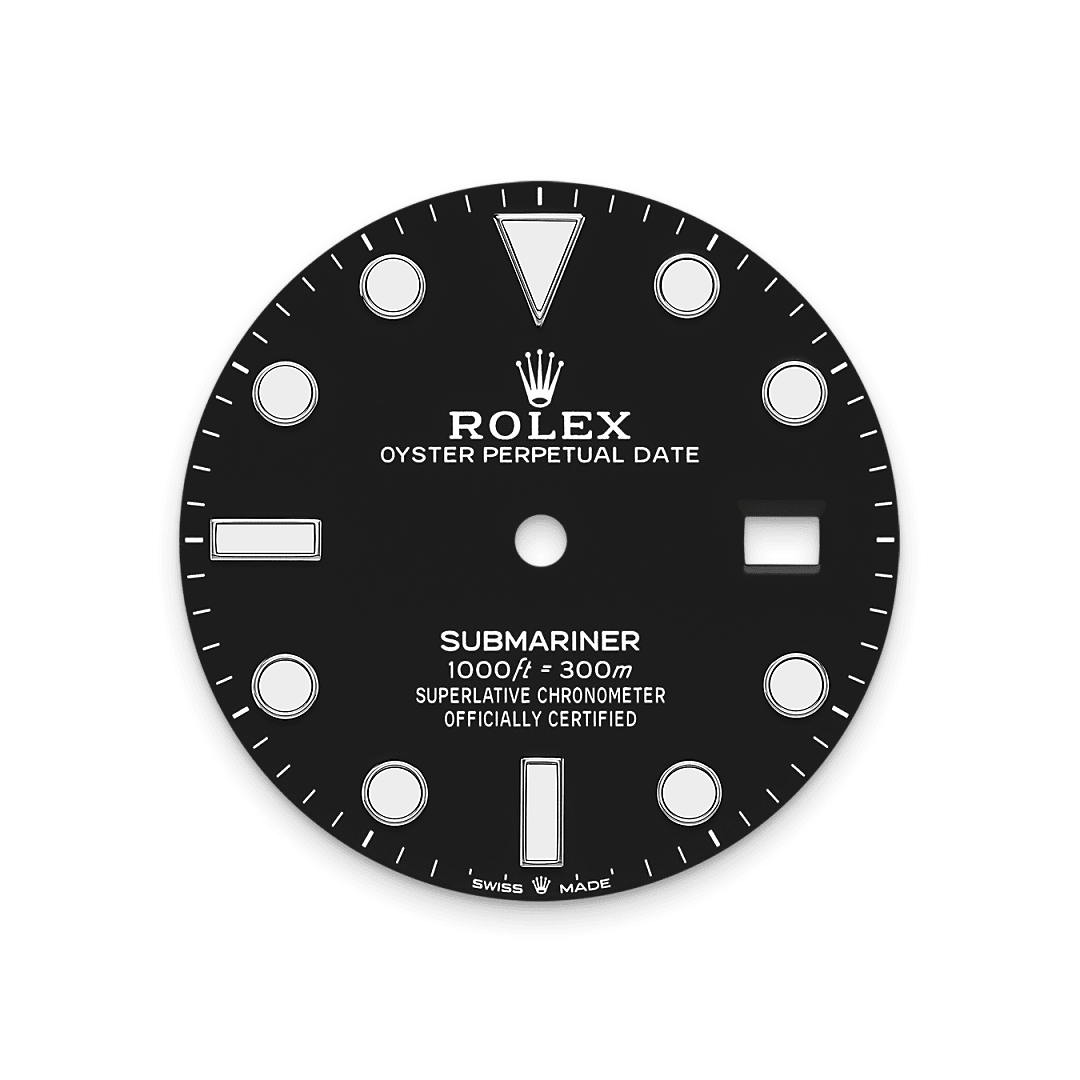 rolex Submariner Date dial  in Oystersteel, M126610LN-0001 - Greenwich