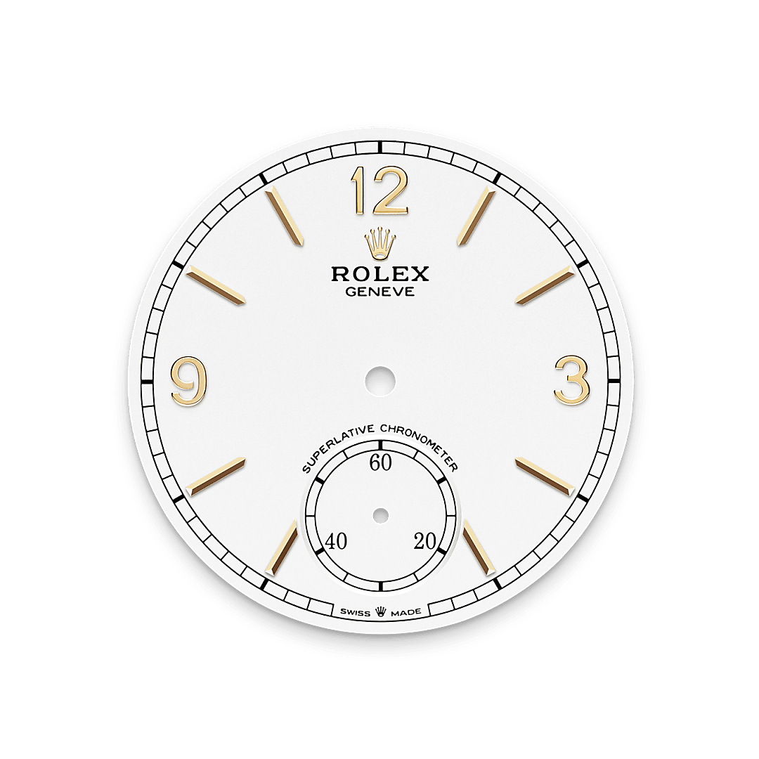 rolex 1908 dial  in 18 ct yellow gold, M52508-0006 - Greenwich