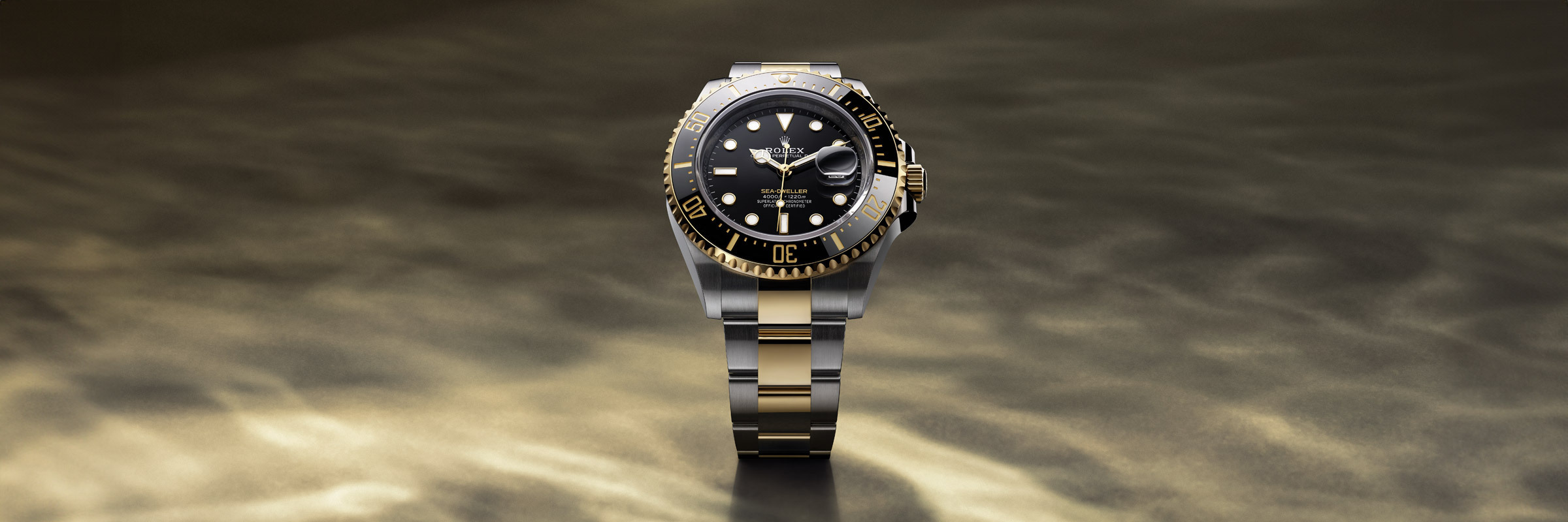 rolex SEA-DWELLER in Yellow Rolesor - combination of Oystersteel and yellow gold, M126603-0001 - Greenwich