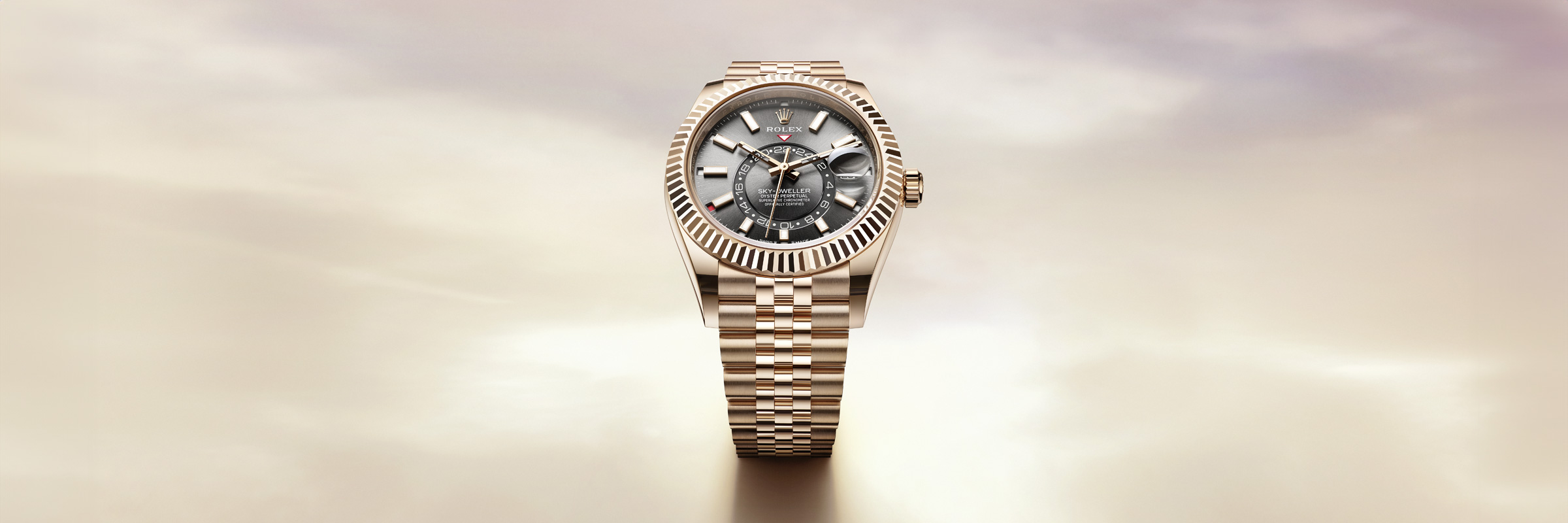 rolex SKY-DWELLER in 18 ct yellow gold, M336938-0006 - Greenwich